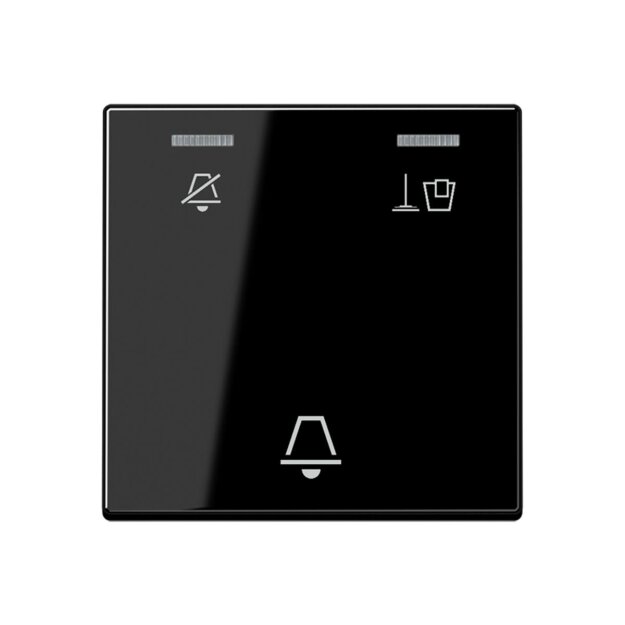 Jung ACUKO5MSW Hotelwippe, Außenstelle (Thermoplast bruchsicher) Schwarz Serie A
