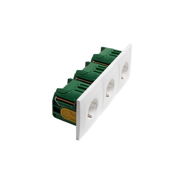 Peha 00075401 Socketline Flex Geräte-Kombination BADORA Reinweiß