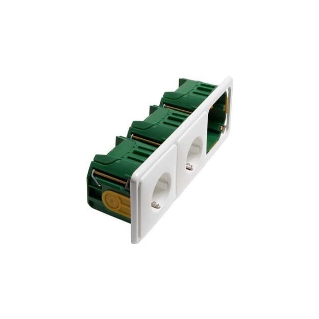 Peha 00075311 Socketline Flex Geräte-Kombination STANDARD Basis Reinweiß