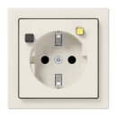 Jung LS5520.30 FI-SCHUKO-Steckdose 30 mA Weiß Serie LS