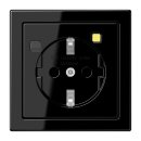 Jung LS5520.30SW FI-SCHUKO-Steckdose 30 mA Schwarz Serie LS