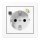 Jung LS5520.30WW FI-SCHUKO-Steckdose 30 mA Alpinweiß Serie LS