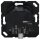 Jung TRDA523028WW Raumtemperaturregler Fan Coil, 2-Rohr (Glas) Alpinweiß Serie A
