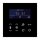 Jung TRDLS923028SW Raumtemperaturregler Fan Coil, 2-Rohr (Glas) Schwarz Serie LS