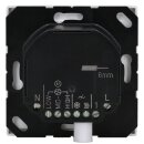 Jung TRDLS923048WW Raumtemperaturregler Fan Coil, 4-Rohr (Glas) Alpinweiß Serie LS
