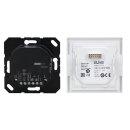 Jung TRDLS923048WW Raumtemperaturregler Fan Coil, 4-Rohr (Glas) Alpinweiß Serie LS