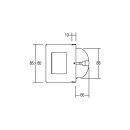 Brumberg 10140203 LED-Wandeinbauleuchte 230 V AC 1,2 W...