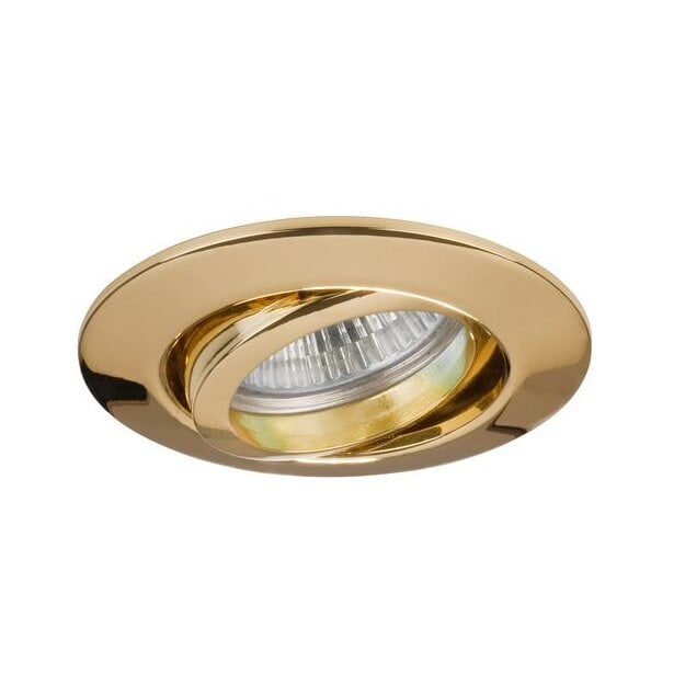 Brumberg 36141050 Einbaustrahler GU10 max. 10 W LED BREENA-R Gold