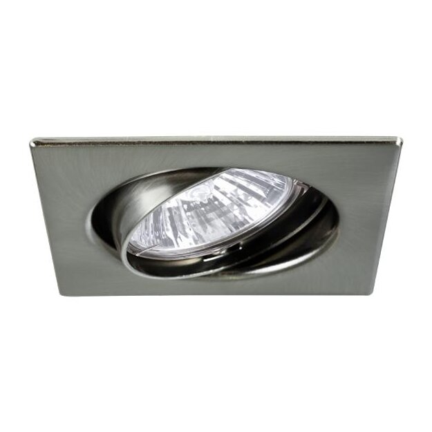 Brumberg 36305150 Einbaustrahler GU10 max. 10 W LED CORBET-S Nickel
