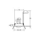 Brumberg 36310250 Einbaustrahler GU10 max. 10 W LED...