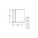 Brumberg 10034173 LED-Wandanbauleuchte 230 V AC 9 W DRONA...