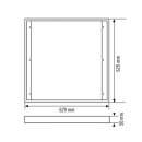 ESYLUX EQ10600180 Deckenaufbaurahmen 625 für...