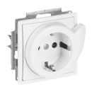 Busch-Jaeger 20 EUCBDR-84 Busch-Servicesteckdose® mit erh. Berührungsschutz Studioweiß 2CKA002013A5418