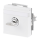 Busch-Jaeger 20 EUKNBSL-884 SCHUKO® Steckdosen-Einsatz mit Klappdeckel und Schloss Studioweiß 2CKA002018A1565