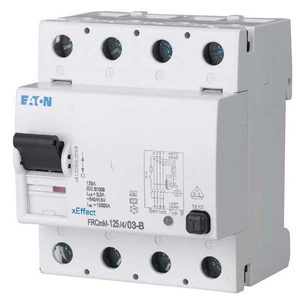 eaton FI-Schalter FRCMM-125/4/05-S/BFQ 171191 (1er)