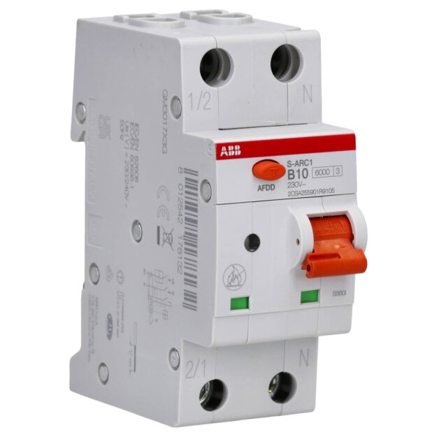 ABB S-ARC1 B10 Fehlerlichtbogen-Schutzeinrichtung + LS AFDD schützt vor Fehlerlichtbögen 2CSA255901R9105
