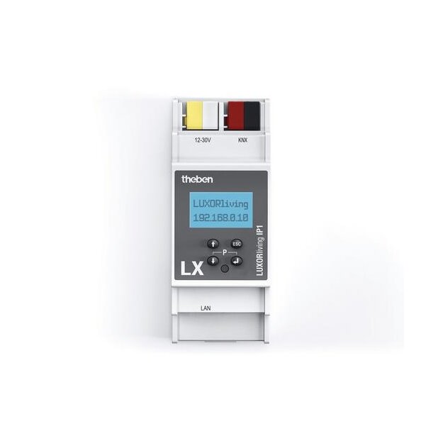 Theben 4800495 Smart Home-System Systemzentrale LUXORliving IP1