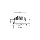 Brumberg 12355643 LED-Einbaustrahler 350 mA 6 W DAMITA-S...