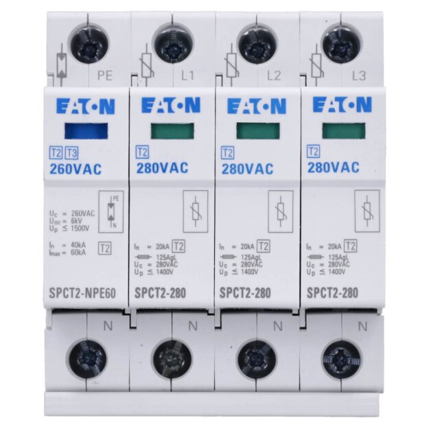 eaton Überspannungsableiter SPCT2-280-3+NPE 167620 (1er)