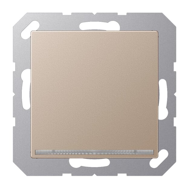 Jung A1539-OOCHLNW LED-Orientierungslicht ohne Sensor Champagner Serie A