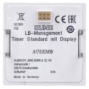 Jung A1750DWW Timer Standard mit Display Alpinweiß Serie A Glasfront