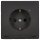 Jung AL1520-ODLNW SCHUKO-Steckdose mit LED-Licht (lackiertes Aluminium) Dark Serie LS