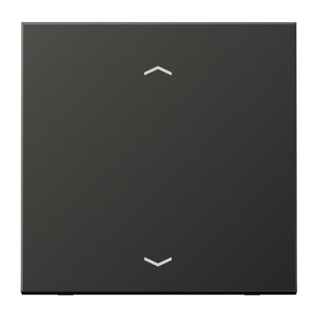 Jung AL1700PAN Steuertaste Standard - Pfeile (lackiertes Aluminium) Anthrazit Serie LS