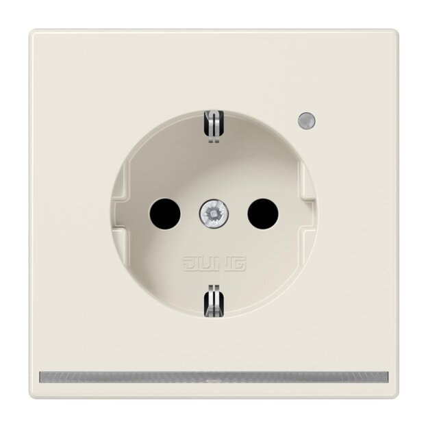 Jung LS1520-OLNW SCHUKO-Steckdose mit LED-Licht Weiß Serie LS