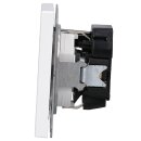 Jung LS1520-OWWLNW SCHUKO-Steckdose mit LED-Licht Alpinweiß Serie LS