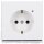 Jung LS1520-OWWLNW SCHUKO-Steckdose mit LED-Licht Alpinweiß Serie LS