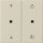 Gira 536301 S3000 Bedienaufsatz Memory System 55 Cremeweiß