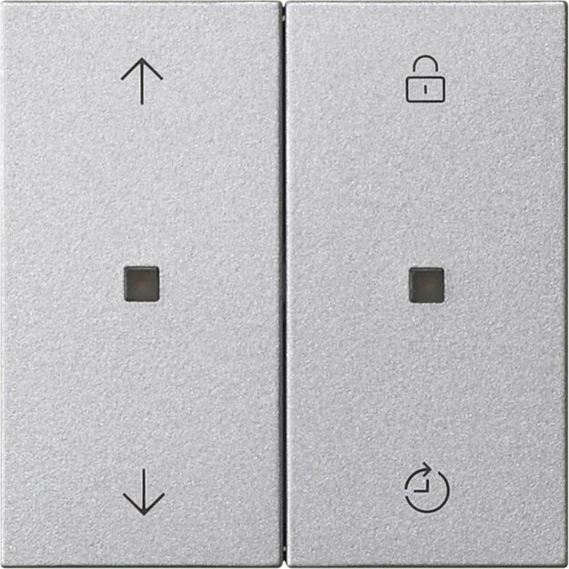 Gira 536326 S3000 Bedienaufsatz Memory System 55 Farbe Alu