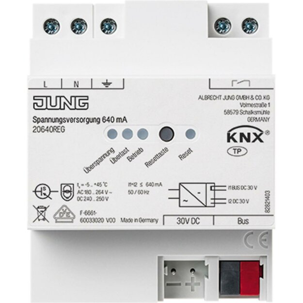 Jung 20640REG KNX Spannungsversorgung 640mA