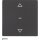 Berker 85245226 KNX-Funk Jalousie-Taste quicklink Q.1/Q.3 Anthrazit samt