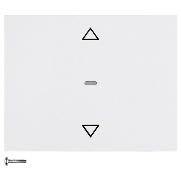 Berker 85245279 KNX-Funk Jalousie-Taste quicklink K.1 Polarweiß glänzend