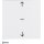 Berker 85245288 KNX-Funk Jalousie-Taste quicklink S.1/B.3/B.7 Polarweiß matt