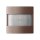 Jung A3181-1MO KNX Automatikschalter Universal 1,10 m Mokka Serie A