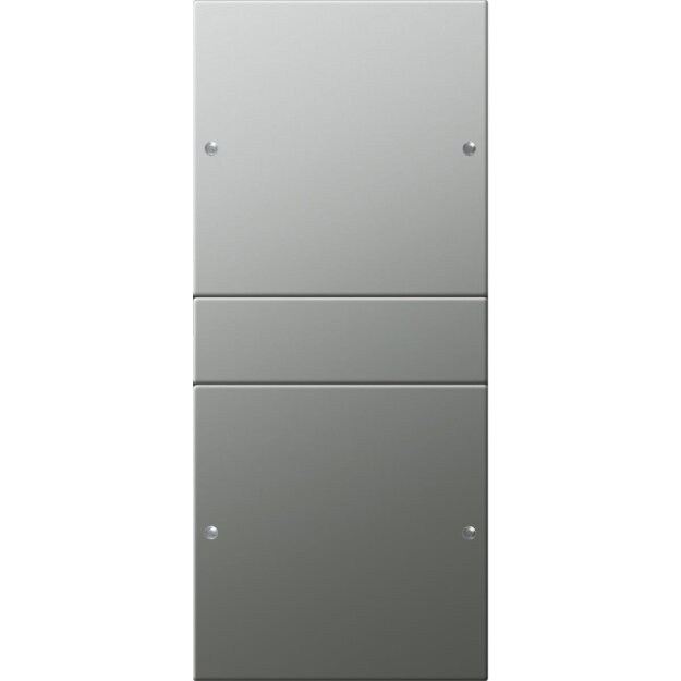Gira 2132601 Wippenset 2-fach (1+1) System 55 Edelstahl