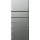Gira 2136601 Wippenset 6-fach (3+3) System 55 Edelstahl