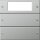 Gira 2142601 Wippenset 2-fach Plus System 55 Edelstahl