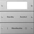 Gira 2142602 Wippenset 2-fach Plus beschreibbar System 55...