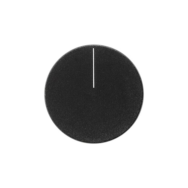 Gira 830528 Stellrad KNX Stetigregler + Hygrostat System 55 Schwarz matt