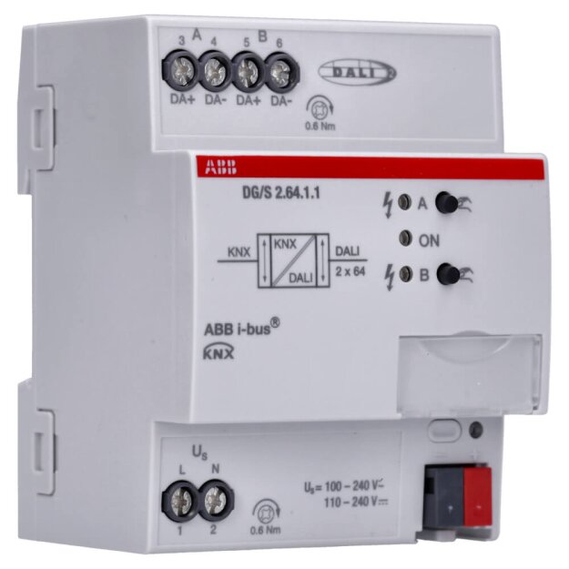 ABB Stotz S&J DALI-Gateway Basic DG/S2.64.1.1 (1er)