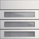 Gira 5533926 Ruftastenmodul 3-fach System 106 Aluminium
