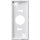 Gira 850503 Montageplatte Wohnungsstation AP + Gong System 55 Reinweiß
