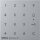 Gira 851326 Aufsatz Codetastatur System 55 Farbe Alu