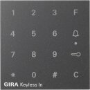 Gira 851328 Aufsatz Codetastatur System 55 Anthrazit