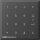Gira 851367 Aufsatz Codetastatur Gira TX_44 Anthrazit