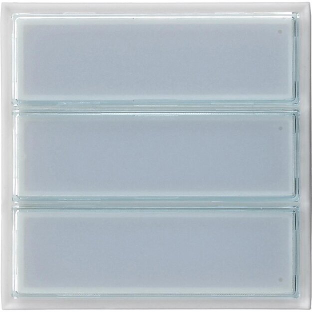Gira 851666 Aufsatz Ruftaster 3-fach Wohnungsstation Gira TX_44 Klar