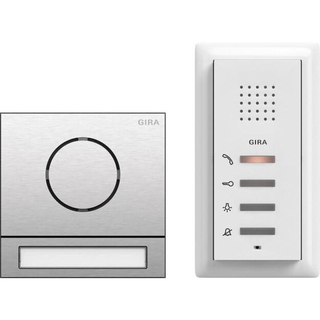 Gira 2406000 EFH-Paket Audio System 106 Edelstahl